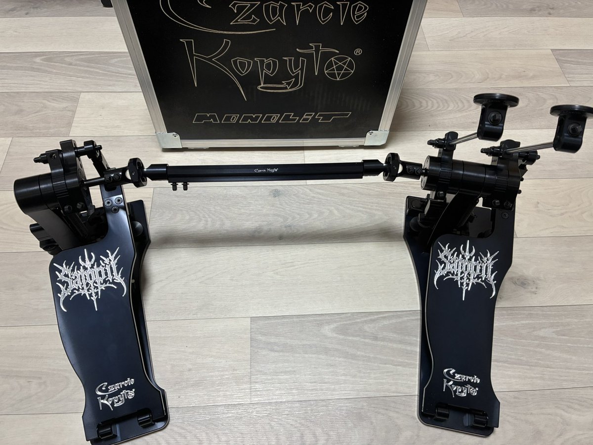 666axis33's tweet image. ポーランドより注文していたドラムペダルが到着しました！
新しい愛機としてこれからよろしくお願いします！
#czarciekopyto 
#チョルチェコピート
#drum
#ドラム