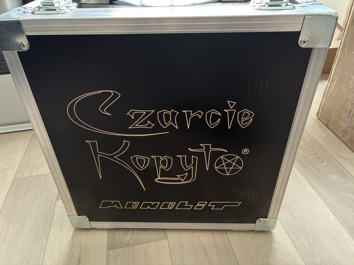 666axis33's tweet image. ポーランドより注文していたドラムペダルが到着しました！
新しい愛機としてこれからよろしくお願いします！
#czarciekopyto 
#チョルチェコピート
#drum
#ドラム