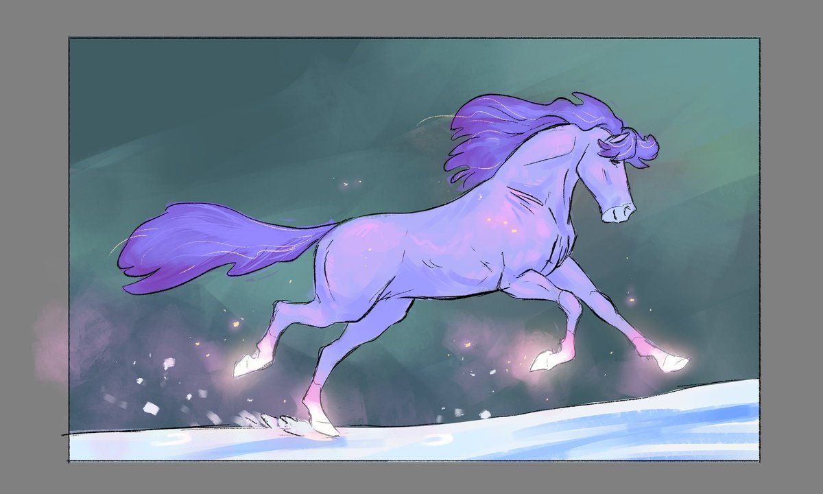 BarnLarn's tweet image. The Mistmare from @FieldsofMistria! The way I happy danced when I unlocked her!