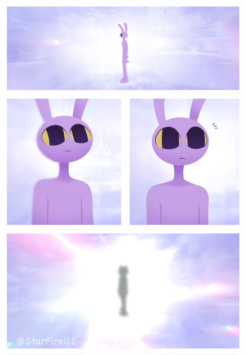 StarFirell1's tweet image. “The other side…” part 1/4
.
Just wanted to make a “what if” fan comic from the new episode but inspired by a scene from gotg vol.3 (if you know, you know..)

#TADC #TheAmazingDigitalCircus #TADCEp7 #tadcfanart