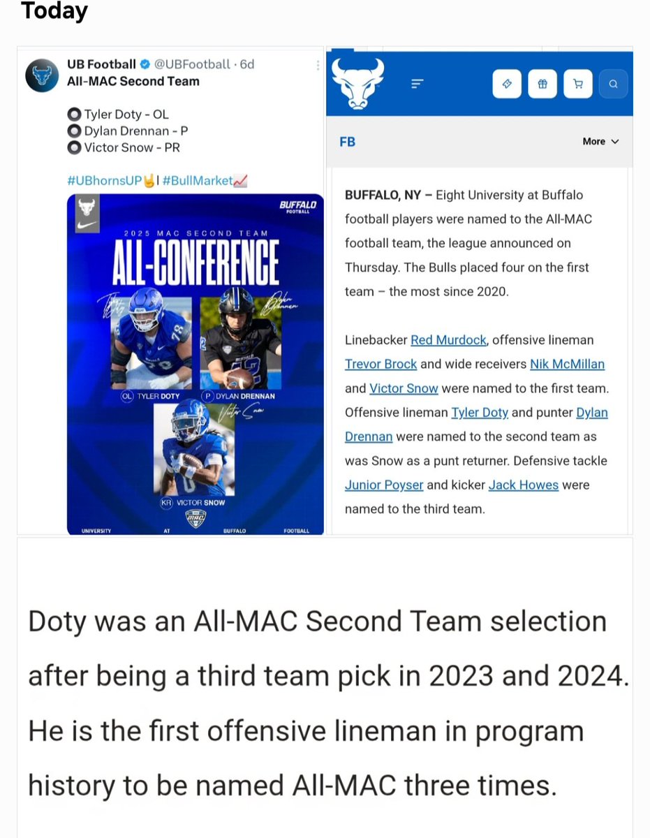 TYLER DOTY #78 tweet media