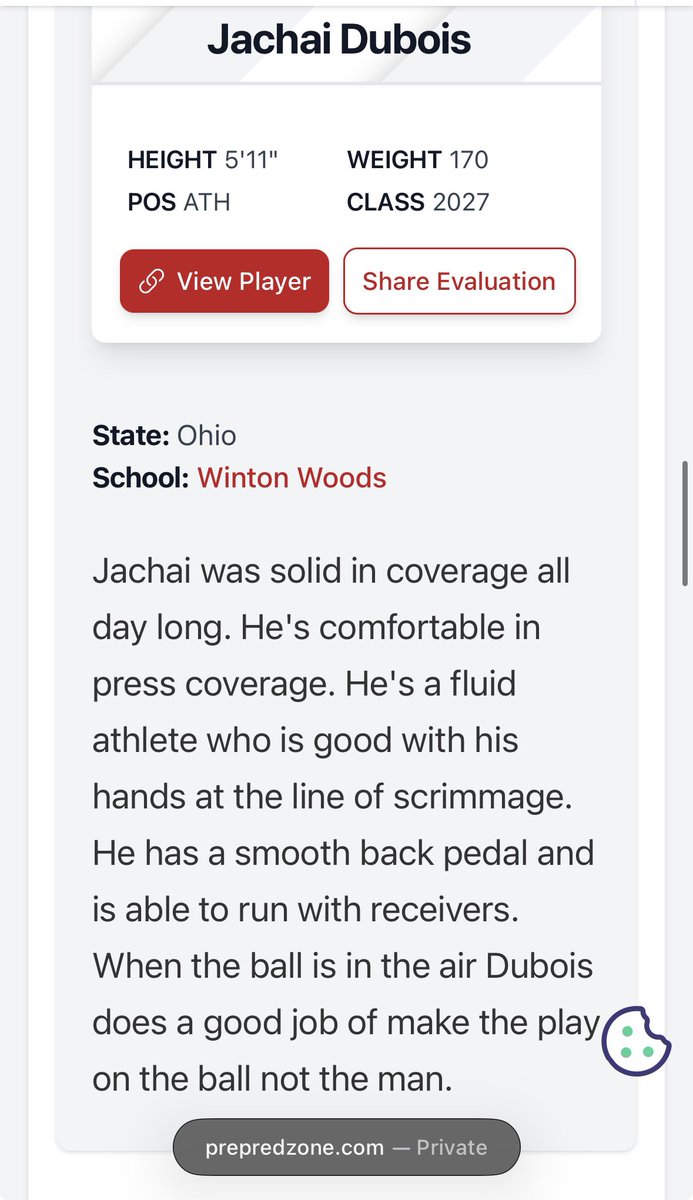 Jachai “JD” DuBois tweet media