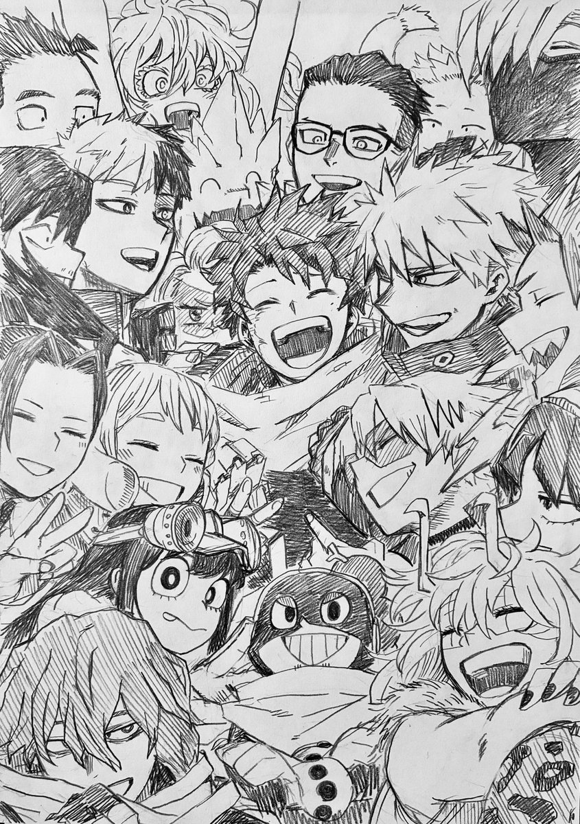 『おかえり！！デク！！』#ヒロアカ #僕のヒーローアカデミア #ファンアート