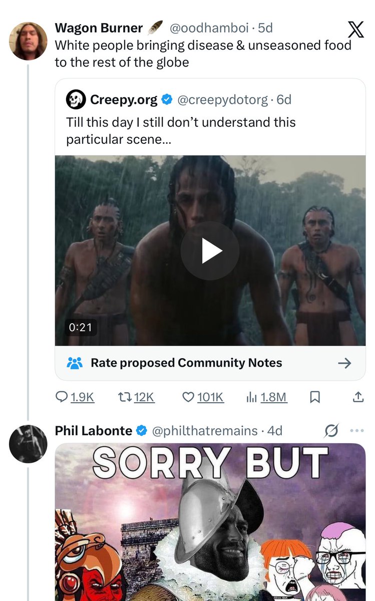 avatart___'s tweet photo. @Will_Tanner_1 You’re so original, copying a meme response from four days ago. This place has turned into a redundant circle jerk, and you pay Elon to force your boring crap in my feed. https://t.co/W1xc0gmCAR