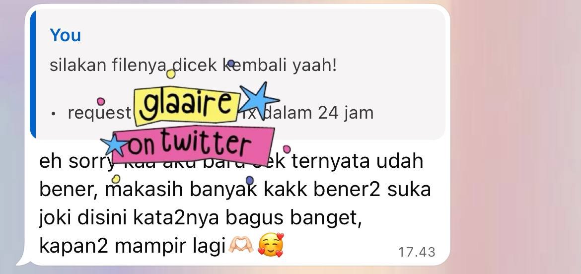 tmesday's tweet photo. ada yang dapet panggilan interview lagi! dan jangan khawatir soal penulisan, udah pasti rapih dan sesuai sama posisi yang dituju :3 jangan bingung juga kalo gatau apa yang harus dimasukin, pasti bakalan aku bantu!

t. joki jasa cv ats profesional jobseeker loker zonauang https://t.co/CSw0sjSHmS