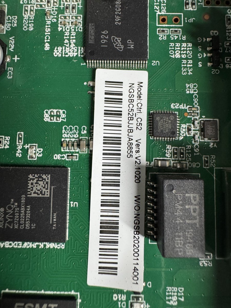 hyperhashtech's tweet image. Fun fact if you have any old s17+ miners laying around check the control board. Many have c52 boards which can be repurposed for S19 home Loki builds if your running low on control boards. Just SD card flash the stock s19 firmware before you flash Lux