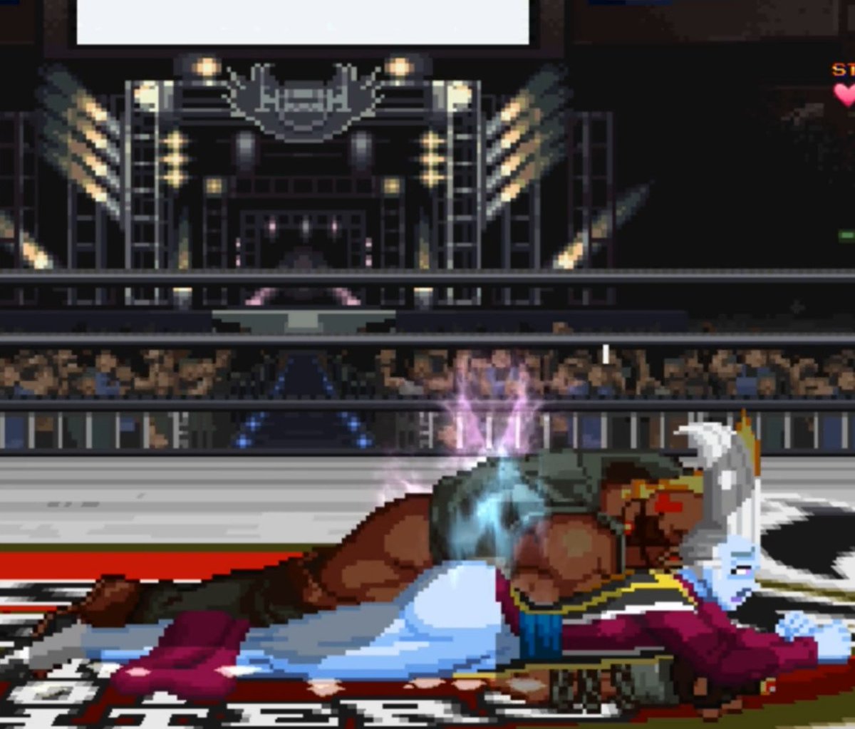 Alienbob's tweet image. 维斯又添加了两个新动作，演示视频如下
Whis Fullnelson and sidemissionary sprites added,showcase video here:
rule34video.com/video/4153331/…
维斯目前可以在这里下载
Character download here:hatguyworshipper.fanbox.cc/posts/11053717
#DragonBall #DragonBallZ #DragonBallSuper #yaoi #MUGEN #whis