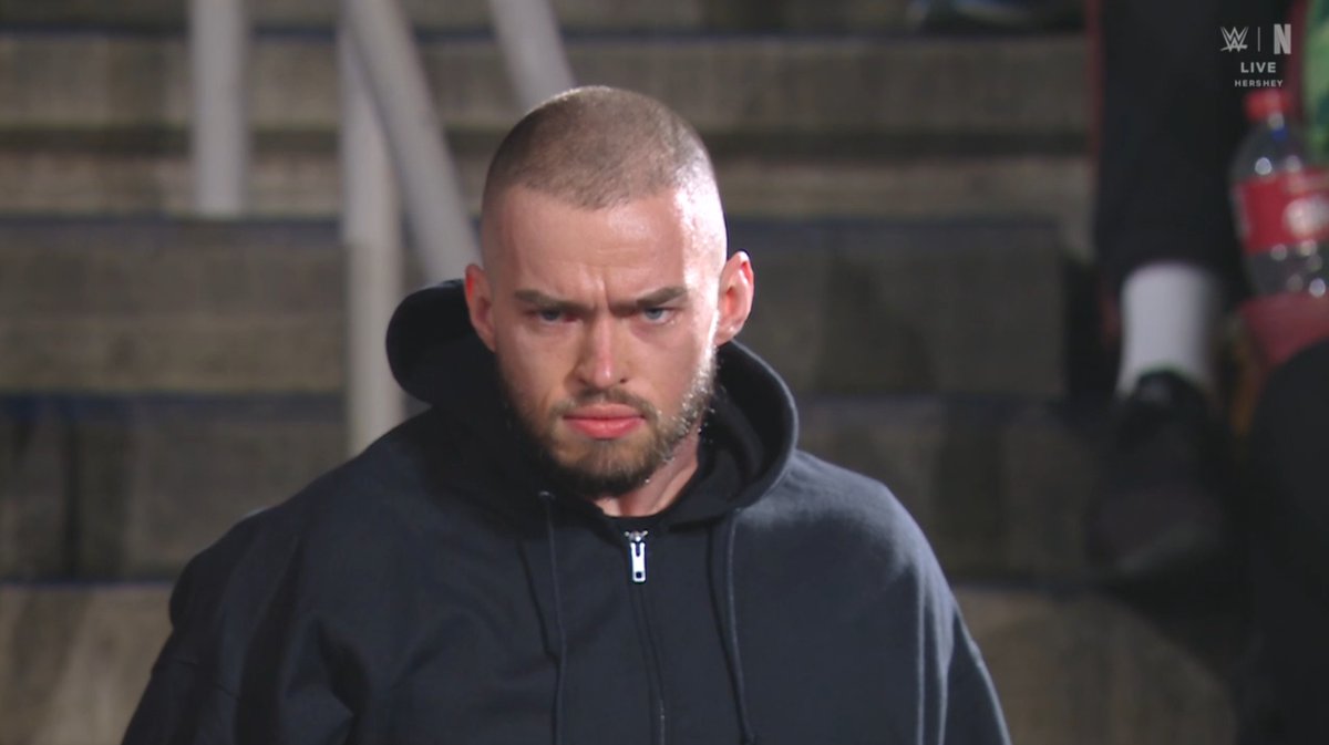 SeanRossSapp's tweet image. Austin Theory was the masked man