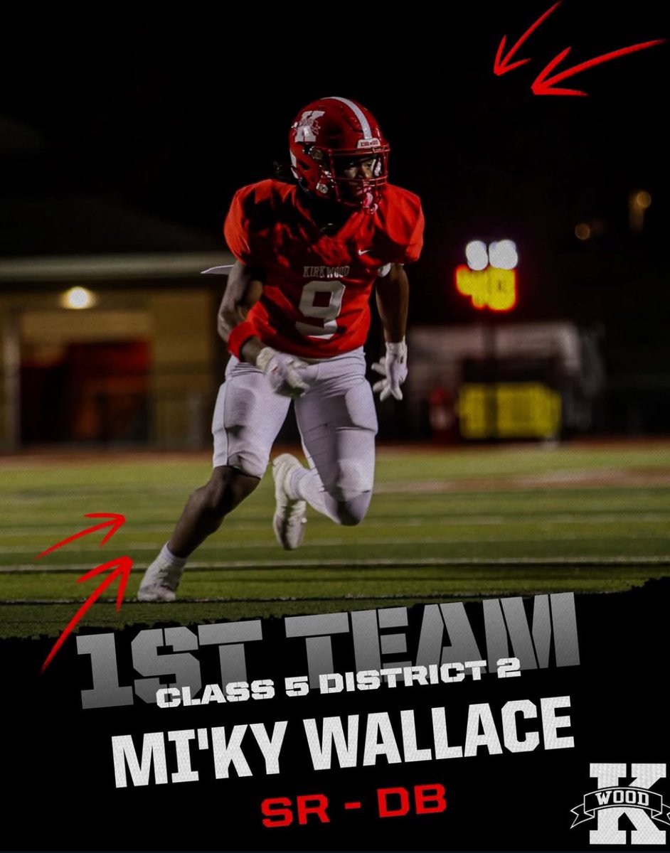 Beyond grateful and blessed to receive 1st Team All District! ❤️ <a href="/KirkwoodFB/">Kirkwood Football</a> <a href="/jmac___19/">Jeremy Maclin</a> <a href="/JPRockMO/">JP Rock</a> <a href="/STLPACMAN/">Masterstatus TV x MikebeShooting</a> <a href="/247recruiting/">247Sports Recruiting</a> <a href="/BallCoachHP/">Recruiting 1-0-1</a> <a href="/KirkwoodFB/">Kirkwood Football</a> <a href="/GSV_STL/">Gateway Sports Venue</a>