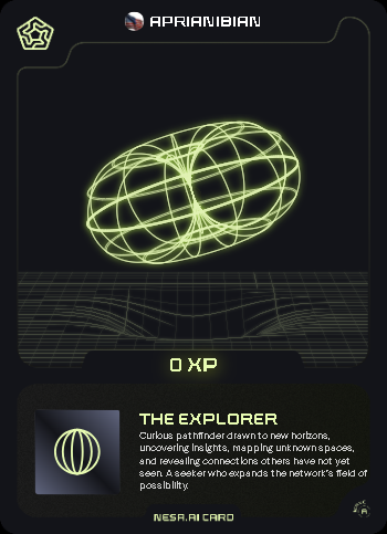 Look at the Nesa Card I got