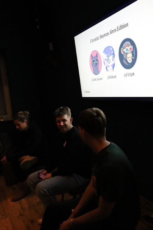 DOTmeetups's tweet photo. Polkadot Meetup in Bratislava: Great turnout  for the Buenos Aires edition, discussing Sub0 updates and new launches. Quizzes &amp; pizza fueled community building! @Just_Luuuu @vikiival @PolkadotSlovak https://t.co/lXnAdUnbs0