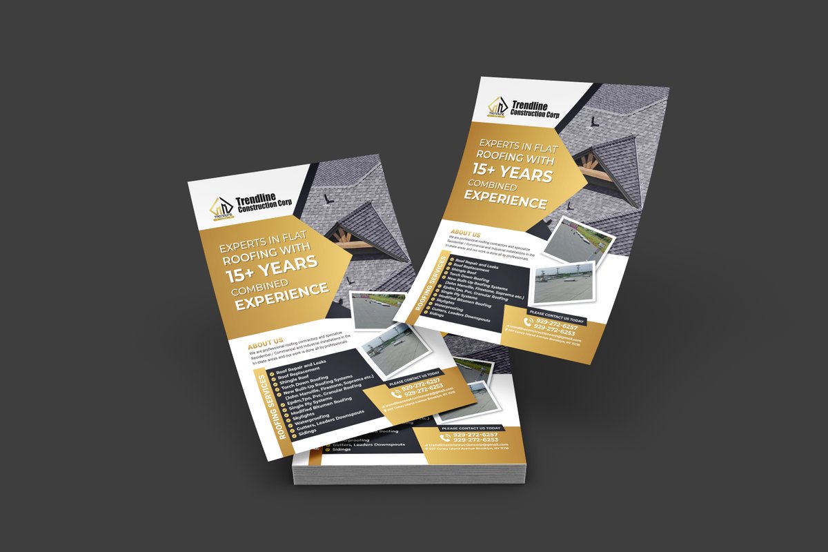 Modern Architectural &amp; Construction Services Flyer Design

Full Project: behance.net/gallery/240330…

#flyerdesign #graphicdesign #architecturaldesign #constructionmarketing #architecture #builders #homedesign #printdesign #corporatebranding #creativedesign #realestatemarketing