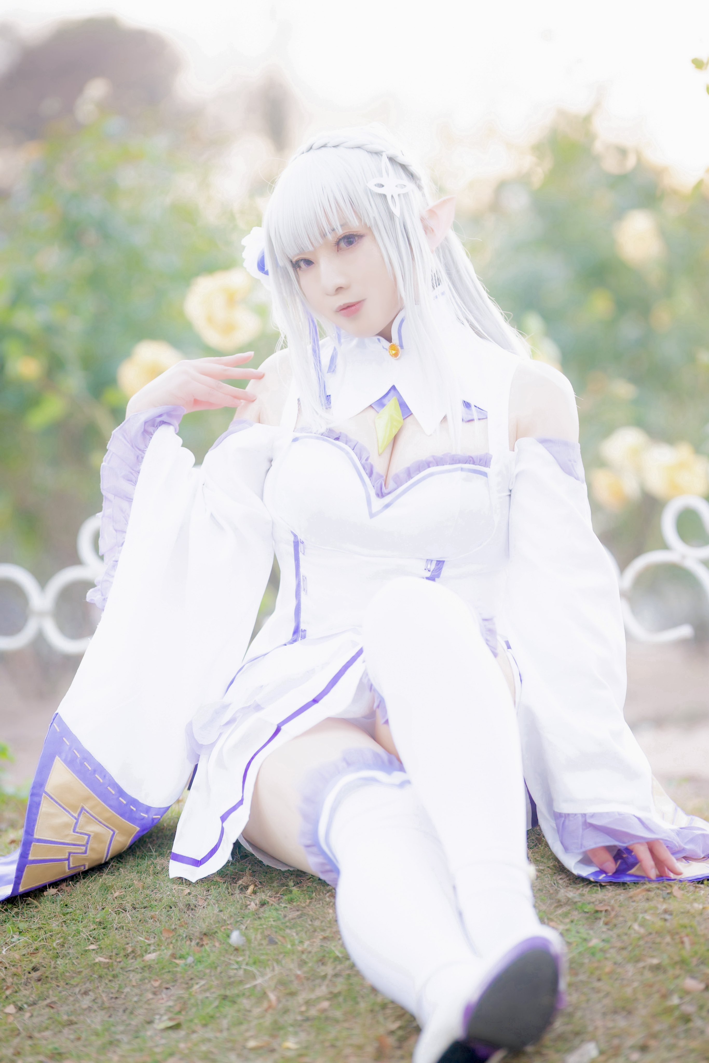 Cosplay Emilia Re:Zero