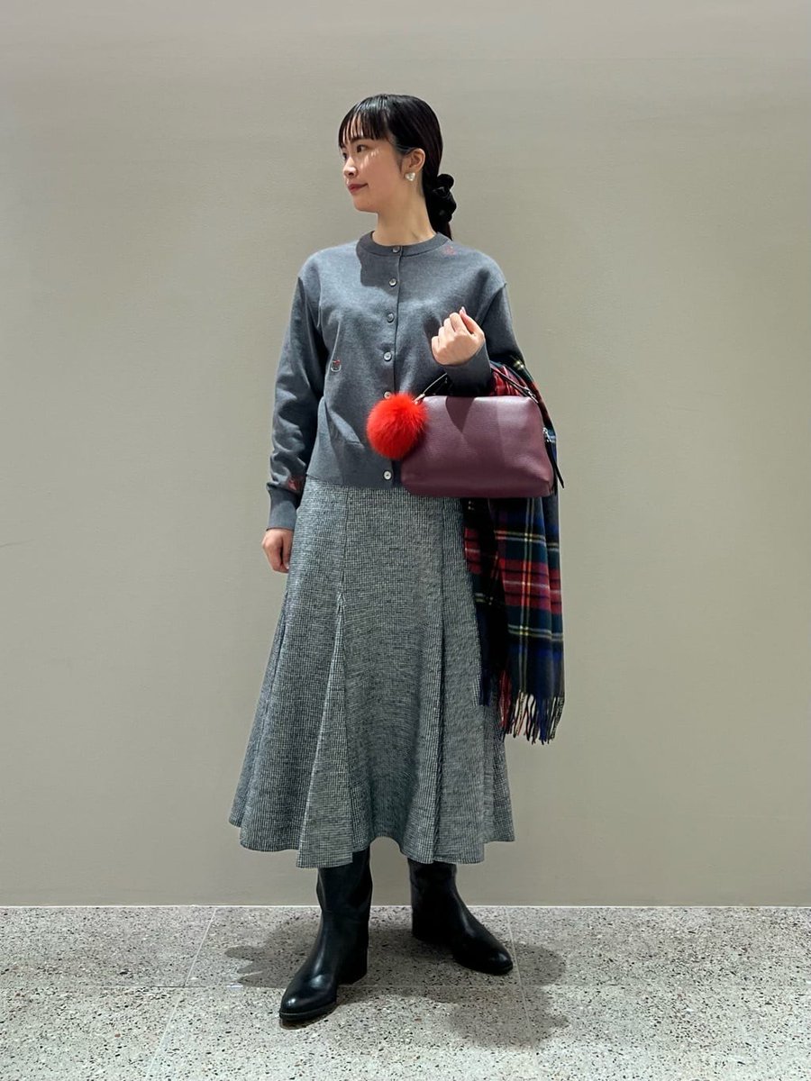 HELLO KITTY × UNITED ARROWS＞エンブロイダリー カーディガン ¥28,930