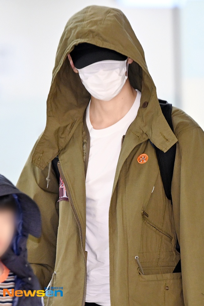 PHOTO】SEVENTEEN バーノン、日本でのスケジュールを終えて韓国に到着