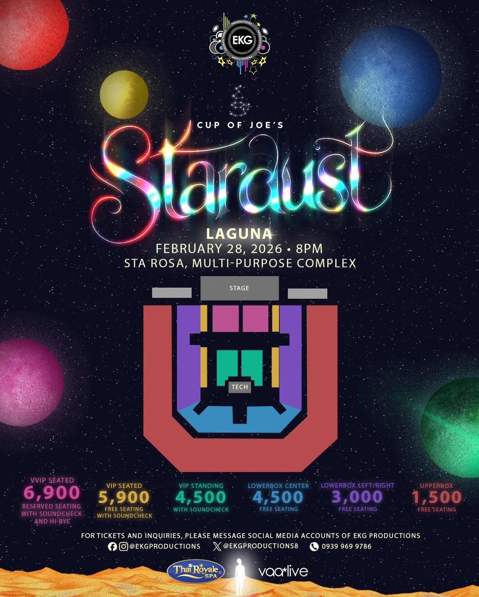 shuarmaaaa's tweet photo. wts lfb lf tpa tix assist pasabuy ph

🎟️ Ticket Assistance OPEN for Cup of Joe’s ‘STARDUST’ Live in Laguna! 🩵

✅ Minimal Fees
✅ Will use your own details
✅ More than 100+ tickets secured!

#tpa_by_ysi – for proofs!

#COJStardustTheConcert
#Stardust https://t.co/v2mb1WddIN