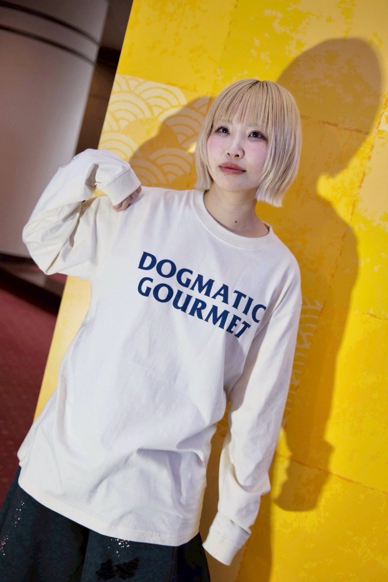 本日18:00〜予約受付開始‼️】 DG LOGO LONG SLEEVE T-SHIRT DOGMATIC
