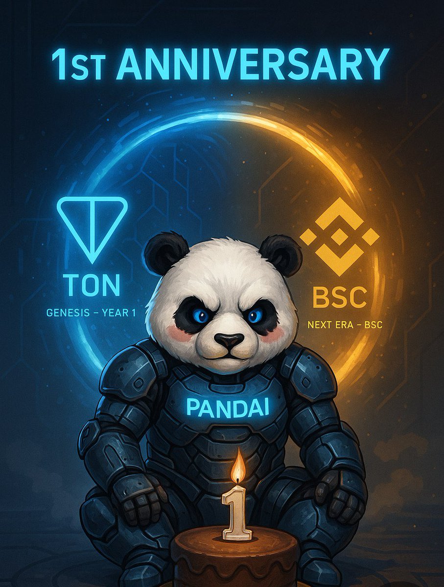 SquadPandai's tweet photo. @PandaiToken 1 anniversary 🎉
🐻‍❄️We are STORNG! $pandai 
🤝Join to Telegram: https://t.co/wnJlGxwht3
🚀Ca: 
EQDYNzETQsNToQhLTAtRUijE5PcMnzZmfdSU9pXKFesBa8Dg
#dex #cex #usdt #au #token #pandai #panda #michi #giggle #raid #bioboi #bsc #bnb #ton #blum #trx #trc #bep20 #ace #og #enso https://t.co/MRmPDlpKCu