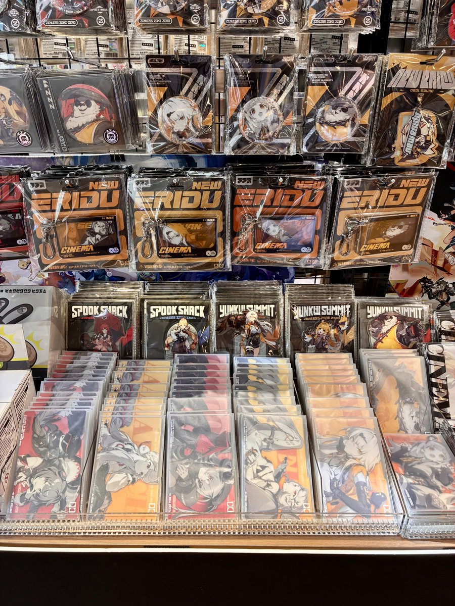 ゼンゼロ新入荷グッズの続きです！ 売り場がさらに賑やか☺️