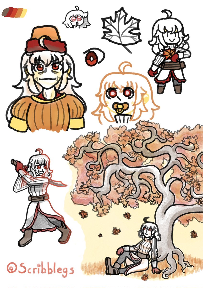 Scribble the Leggy tweet media