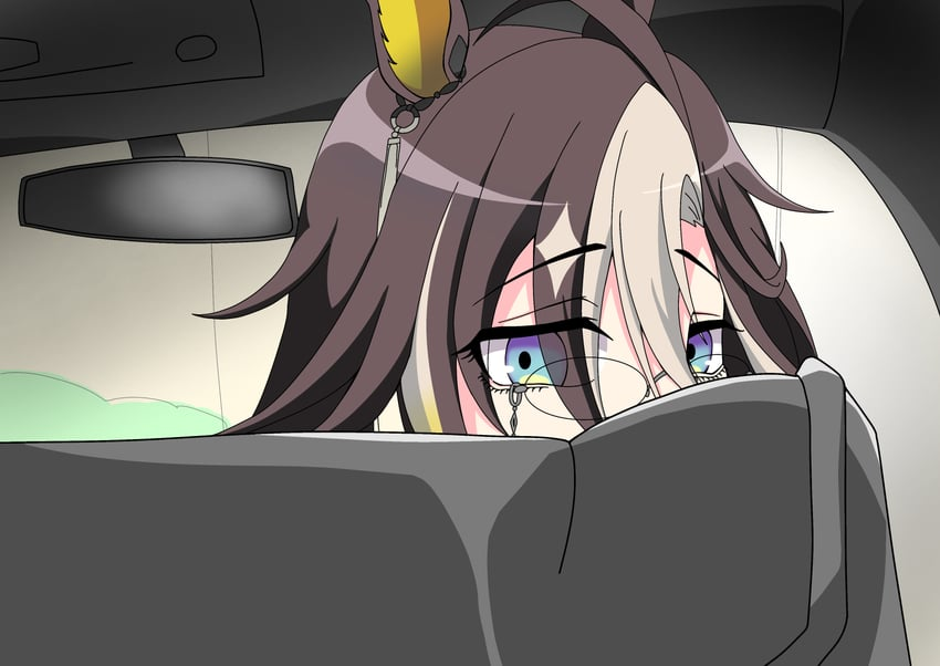 Oh, Hey, Finalmente despertaste, Por un momento pense que el golpe que te di la cabeza para secues... Digo, Hey que bien que hayas despertado