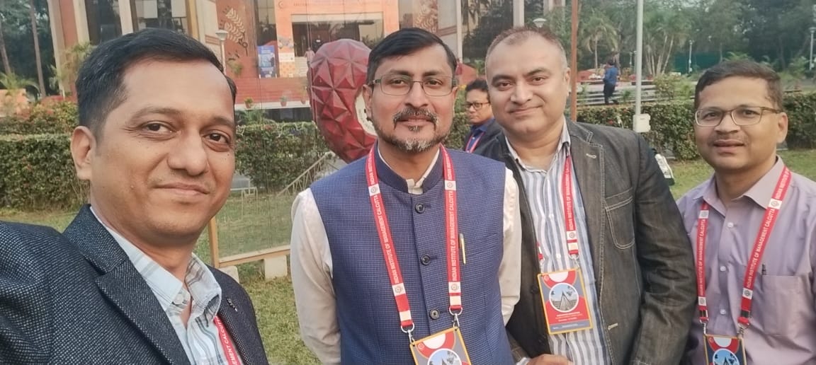 deb_hota's tweet photo. Annual events like ACE 2025 @IIM_Calcutta provide great platforms to collaborate. Keynote address by Sri Paul on 'Purpose-driven Leadership: Finding Meaning in Life and Work'  was full of practical wisdom. The panel discussion on 'Navigating a Fractured World' was insightful. https://t.co/H1nHXNoZFC