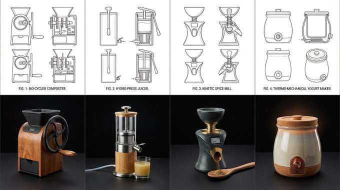 Nano Banana Pro can replace industrial designers, invent new products with patents. This is for a ki