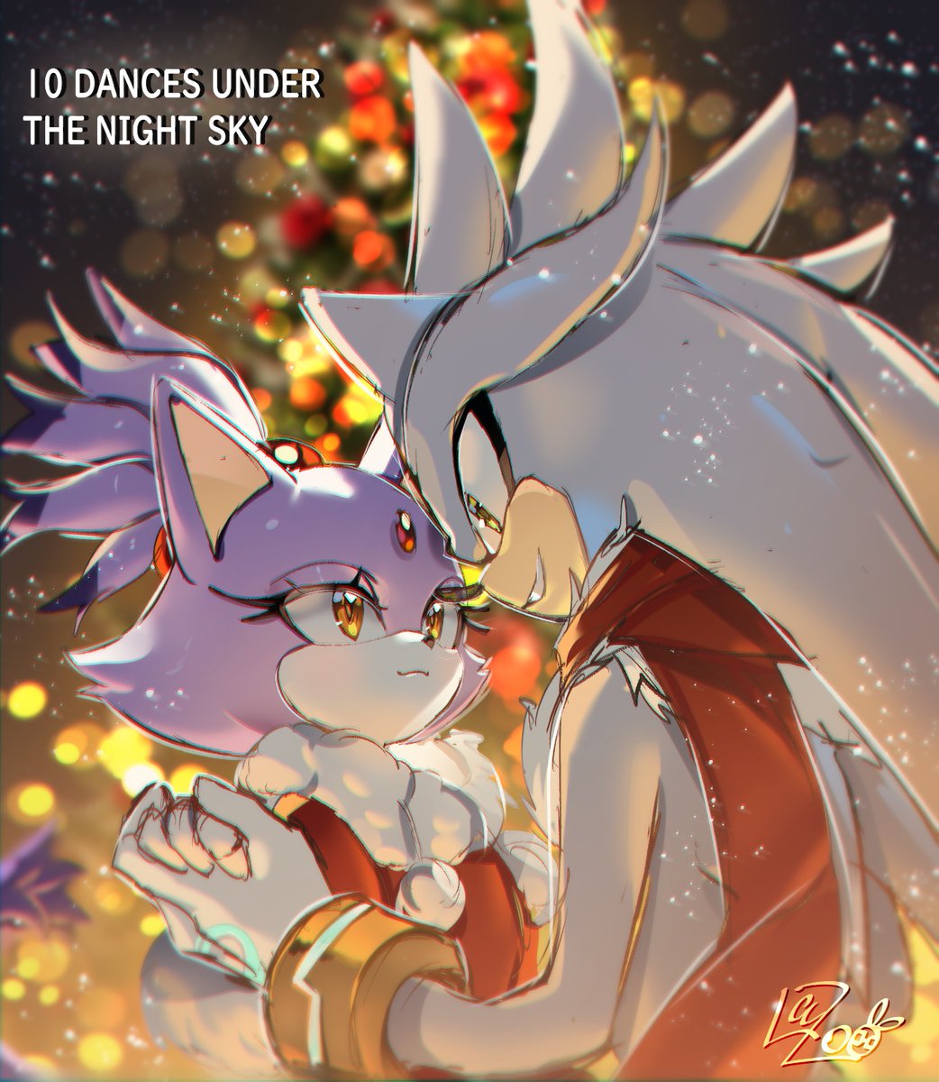 For the 10th day of Christmas, my soulmate gave to me: 
🤍10 Dances under the night sky💜
#silvaze