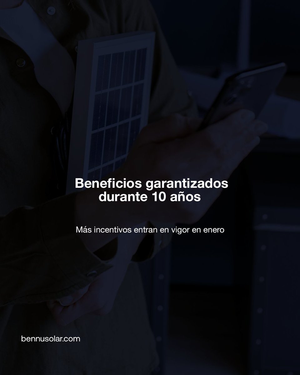 BennuSolar's tweet photo. El Gobierno de El Salvador impulsa la adopción de energía solar con una serie de incentivos dirigidos a las empresas que instalen Energía Solar.

Estos beneficios reducen significativamente el costo de inversión y aceleran el retorno para su empresa. 

#BennuSolar #EnergíaSolar https://t.co/Z78HSA5PTN