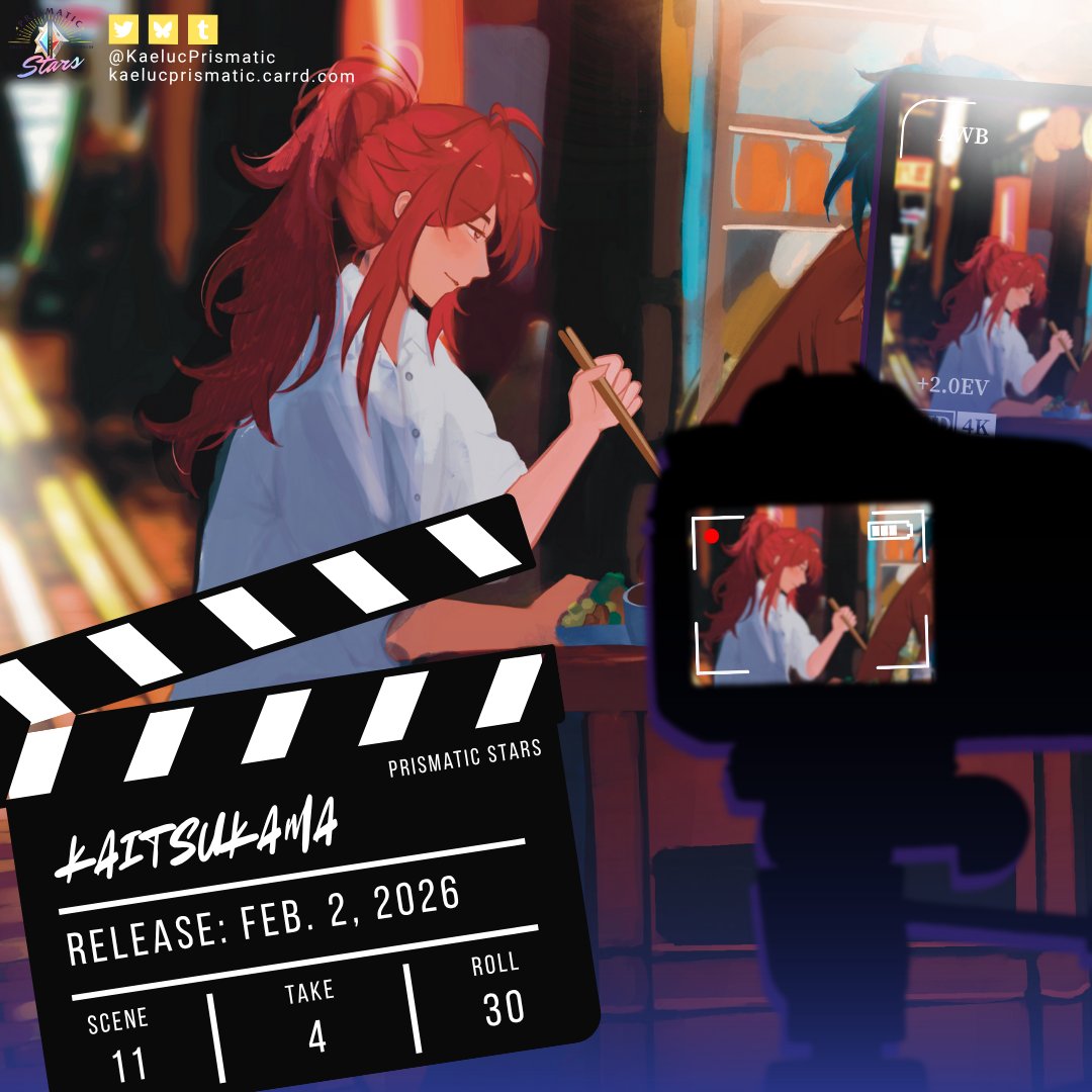 #ガイディル Hii, I'm so happy to be a part of this. Here's the first teaser of my submission to my first ever zine! I'm happy it's a #kaeluc one haha. For anyone interested about #PrismaticStarsKaeluc fanzine, please be on the lookout for updates forms.gle/mCbrKnP33x15Ga… 🌸