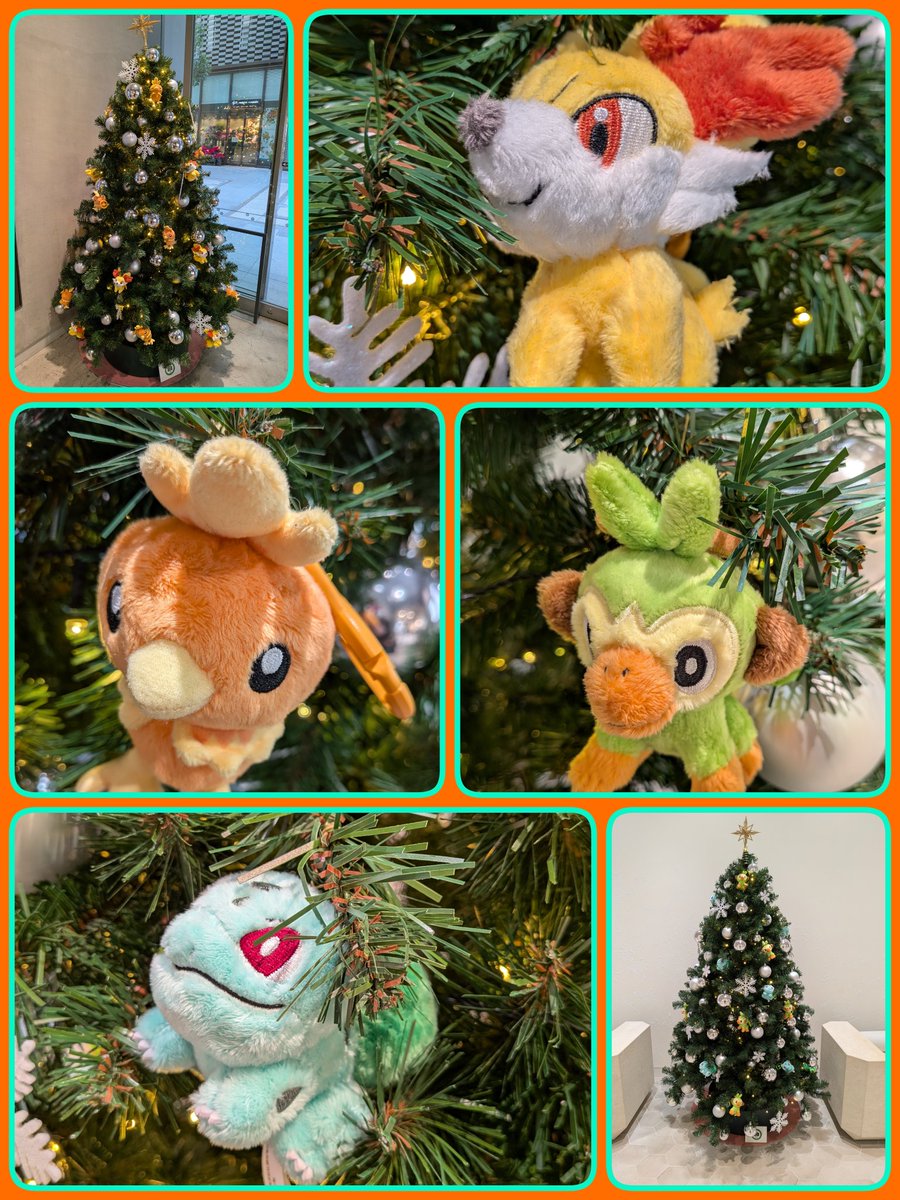 mzdao530 日本橋高島屋🌉 #️⃣2025年クリスマスツリー🎄 ポケモンいる
