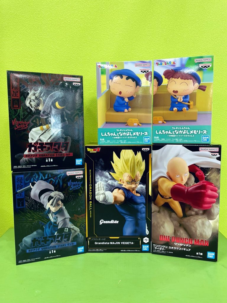 フィギュア入荷情報‼️ 〕 ☆ガチアクタ ルド,ザンカ ☆クレヨン