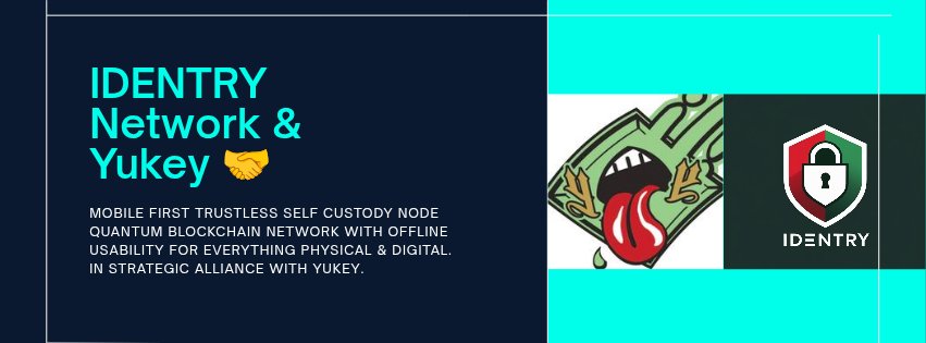 Yukey_clothing's tweet image. 🤝 YUKEY | Official Announcement 🚨📢 
 We are thrilled to reveal that Yukey  — will launch our new collection exclusively on @IDENTRYNetwork No Amazon, No website needed, No centralized marketplaces. No data harvesting. #QuantumBlockchain #SovereignStyle #Web4Fashion