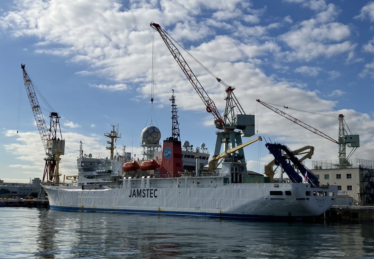 CHIKYU 地球深部探査船「ちきゅう」 (@Chikyu_JAMSTEC) / Posts / X