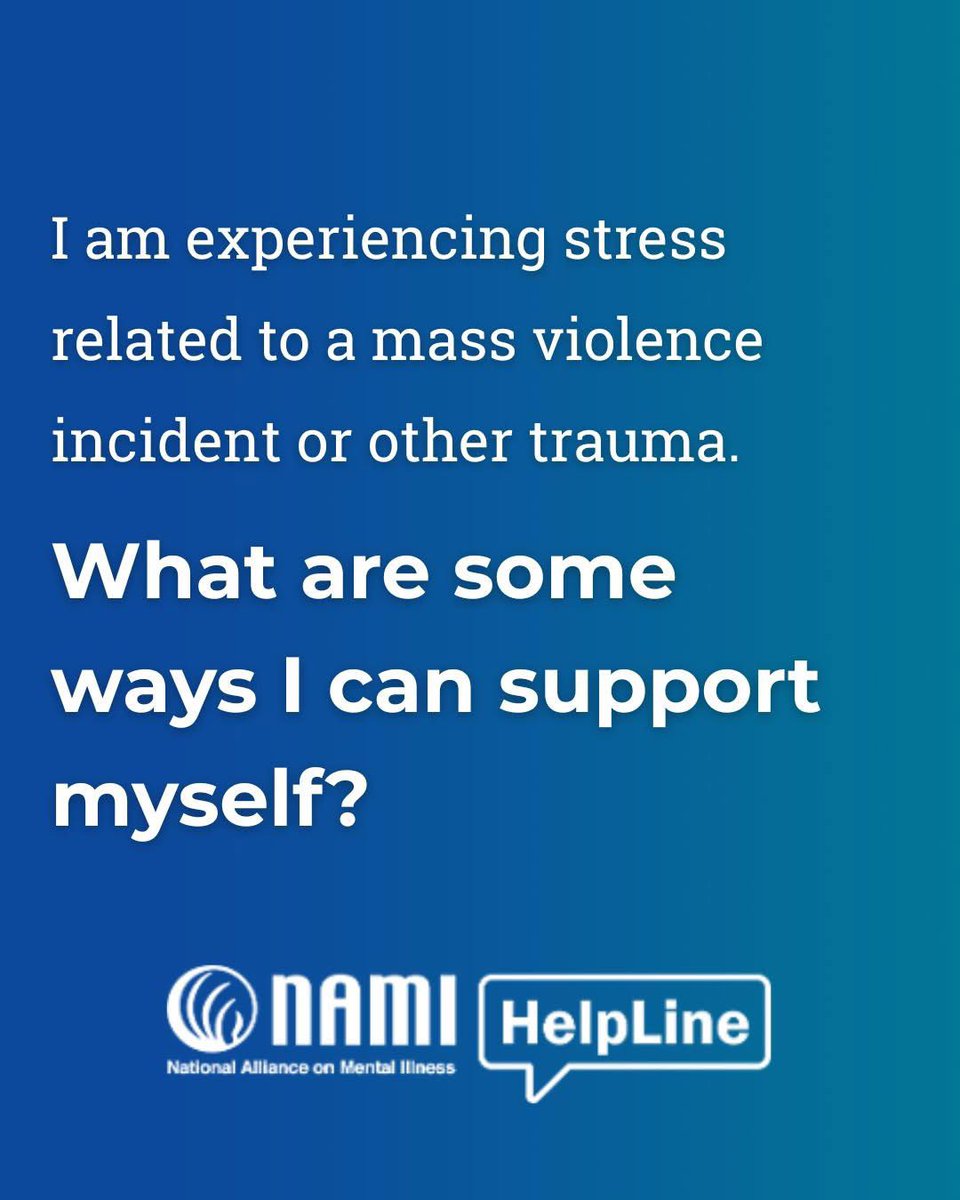 NAMI_Nv's tweet photo. Recent events—both close to home and around the world—can be unsettling and emotionally heavy. If you’re feeling impacted, you’re not alone. Support is available.
Learn more and access resources:
- https://t.co/u2zdz1YDd9
- En español: https://t.co/SJojA2Rril https://t.co/PYKEL3OIQb