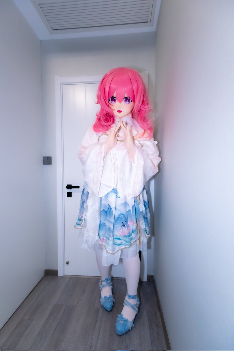 新衣服试穿~ #kigurumi #着ぐるみ#西行寺幽々子