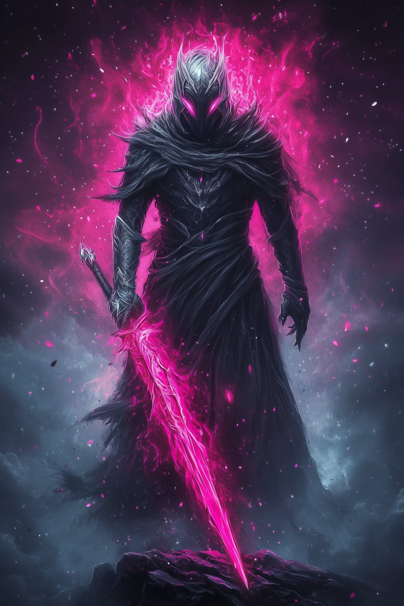KnightmanPro's tweet image. The God of Celestial Flames - #aiart #aiartcommunity #fantasyart #darkart #colorful