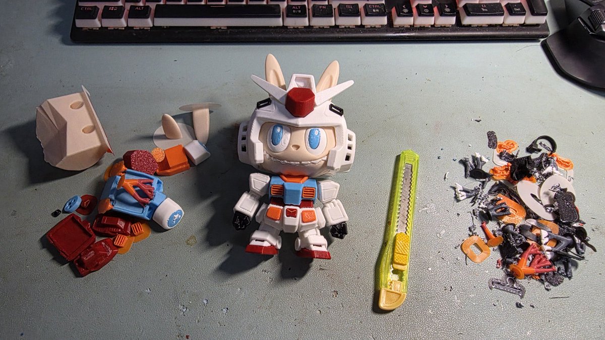 emzipori2's tweet image. 요새 틈틈히 3d프린터로 만들어보고 있는 피규어들입니다 ㅋ

#3dprint #bambulab #h2d #3d프린터 #뱀부랩