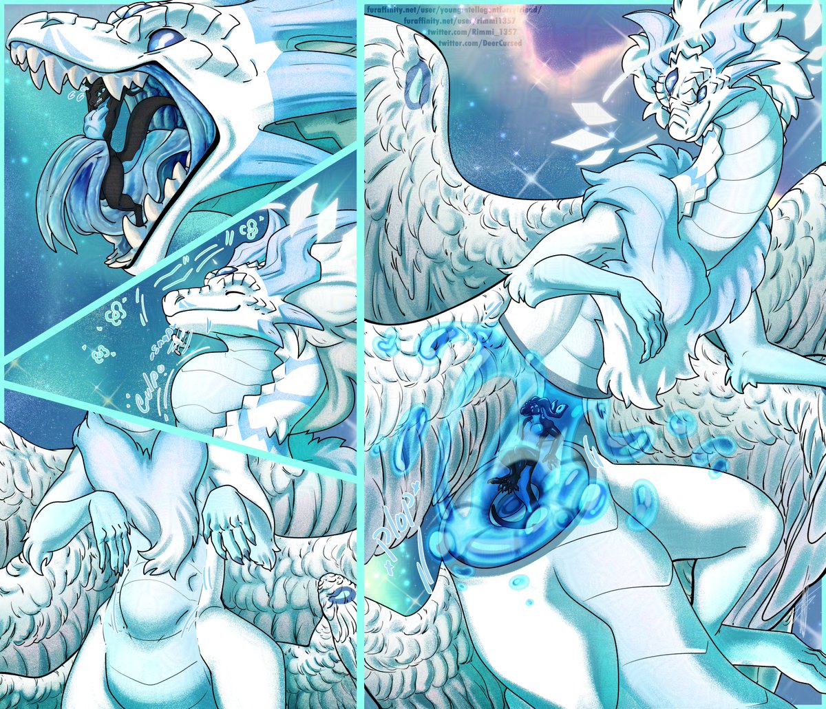 #vore #voreart Commission "Monster Friend" for <a href="/DerlikJ/">Derlik (Jack) 🔞🔞🔞</a> including <a href="/FireFrenzy4ever/">FireFrenzy</a>