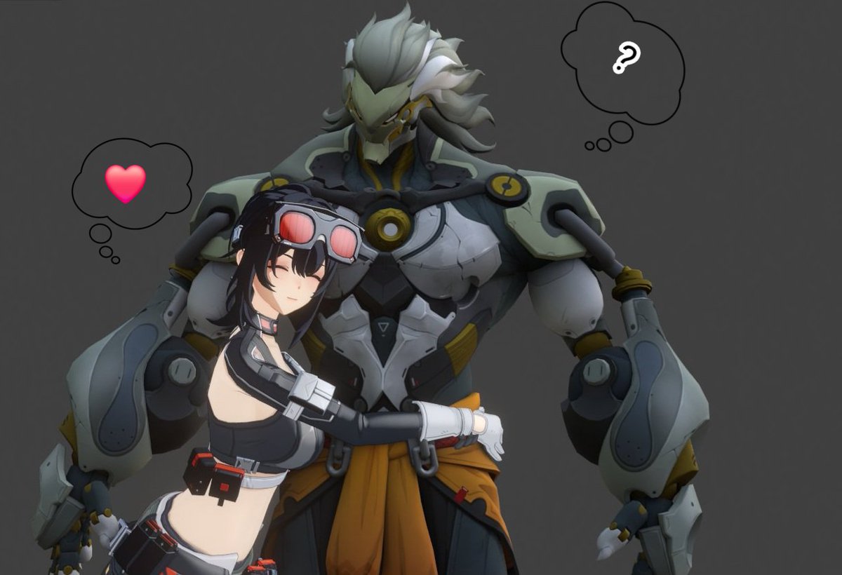 GraceFromZZZ's tweet photo. // Enjoy this scuffed blender render I made. https://t.co/GsjcmwJ2aV