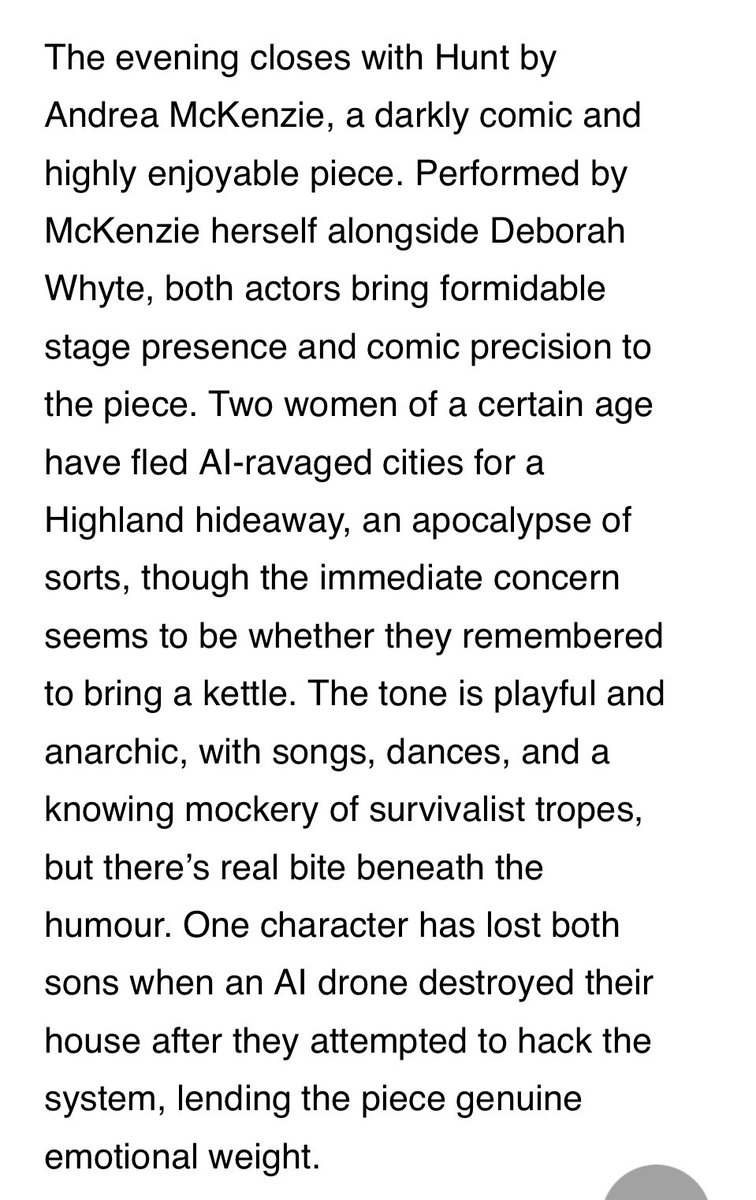 Andrea McKenzie tweet media