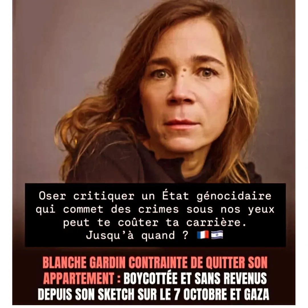 Les vrais ennemis de la liberté d'expression en France, sont toujours les mêmes : les sionistes.

Pendant qu'ils exploitent les médias en accusant les musulmans, ils pratiquent un vrai terrorisme intellectuel contre tous ceux qui osent critiquer #Israel

#blanchegardin