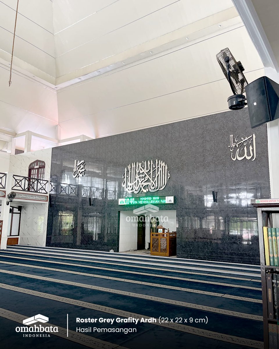 omahbata's tweet photo. Bangunan masjid Jami Imam Bonjol memancarkan keindahan yang menenangkan perpaduan arsitektur modern dan nuansa islami yang elegan. Roster Grey Grafity Ardh dari Omahbata memperindah setiap sisi
-
konsultasi gratis:
📲0812 500 500 53

#Omahbata #TokoRoster #roster #lubangangin https://t.co/scCAtipT5o