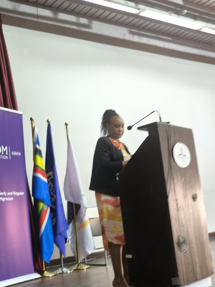 ke_ncm's tweet photo. Migration is an age old practice and Kenya is historically known as the origin of mankind with the first migrant, Homo erectus( Turkana boy) whose descendants later migrated to the rest of the world- Dr. Joyce of @museumsofkenya 
#internationalmigrantsday https://t.co/okEd8hME0Y