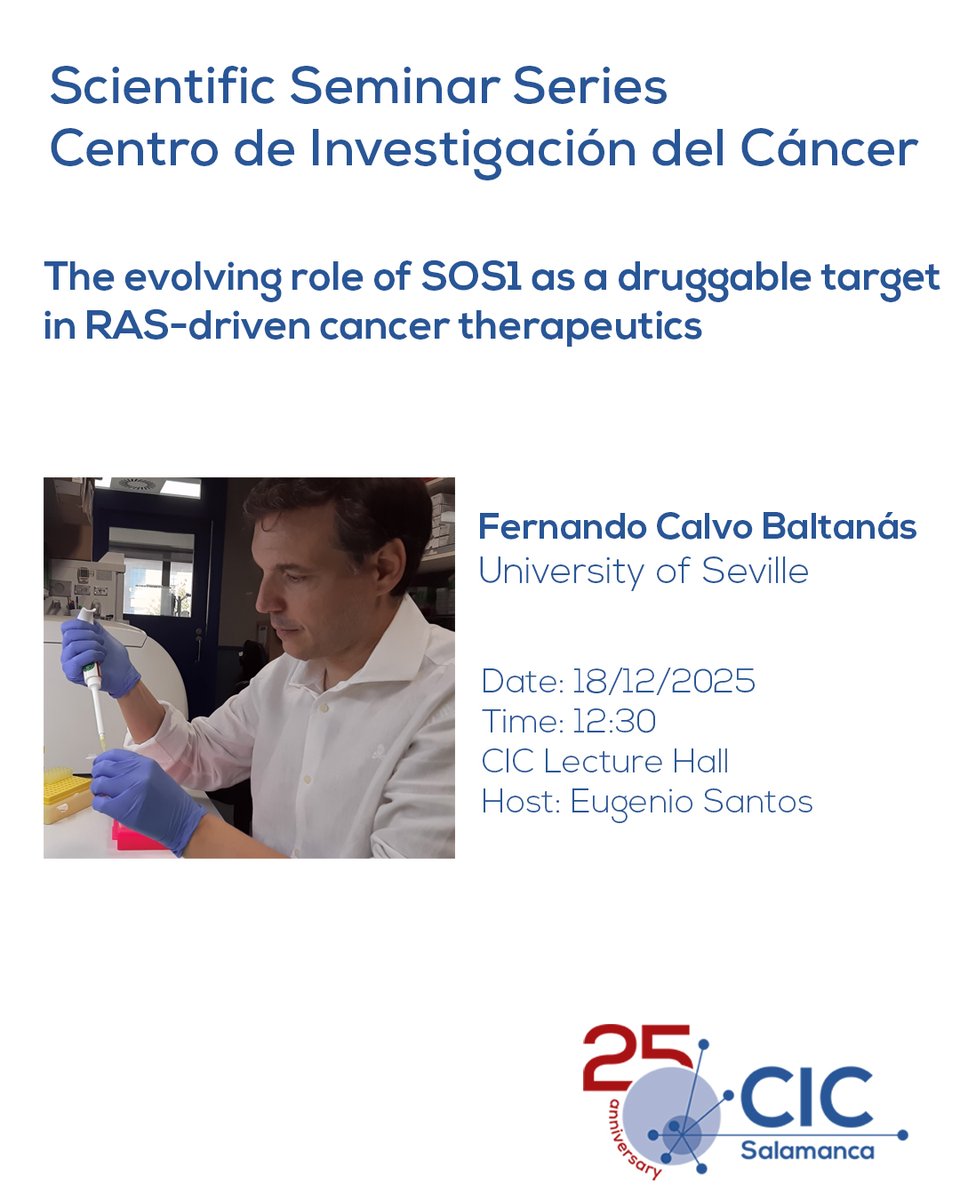 Centro de Investigación del Cáncer/CSIC-USAL-FICUS tweet media