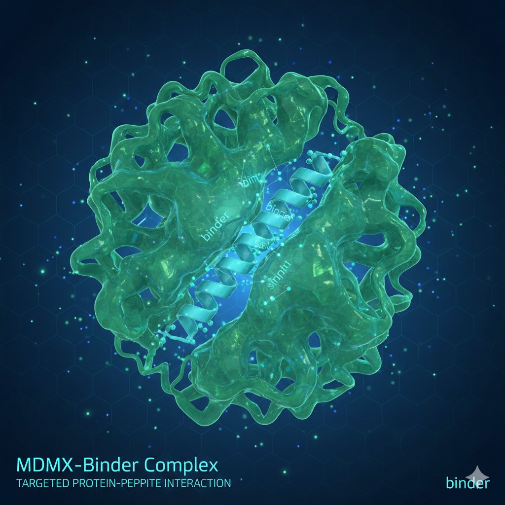 LabCodeBlog's tweet image. AIでMDMXバインダーを設計！理論から実践まで、最先端のin silico創薬をGoogle Colabで実行する手順を解説。 #AI創薬 #ProteinDesign