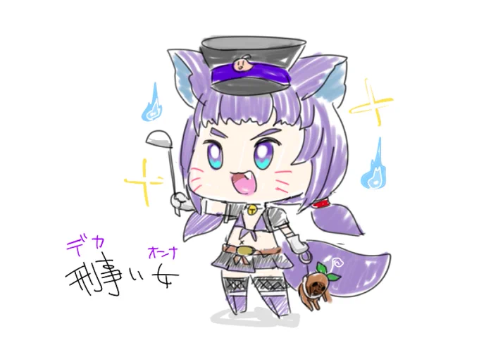 なるほどちび建姫はデフォルメです