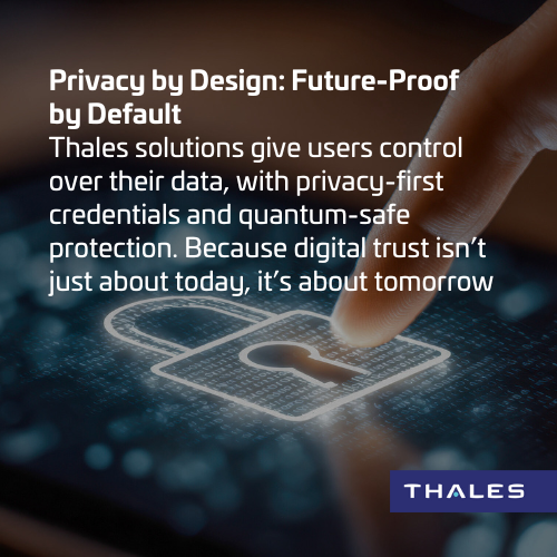 ThalesDigiSec's tweet image. #DigitalIdentity = trust. But trust is fragile 💥

We're securing identity from enrolment to authentication with #biometrics, encryption &amp;amp; PQC. Because in a world of #deepfakes &amp;amp; breaches, trust must be built into the system. 🔐 

Explore more 👇 
thls.co/kifh50XJs8H