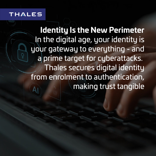 ThalesDigiSec's tweet image. #DigitalIdentity = trust. But trust is fragile 💥

We're securing identity from enrolment to authentication with #biometrics, encryption &amp;amp; PQC. Because in a world of #deepfakes &amp;amp; breaches, trust must be built into the system. 🔐 

Explore more 👇 
thls.co/kifh50XJs8H
