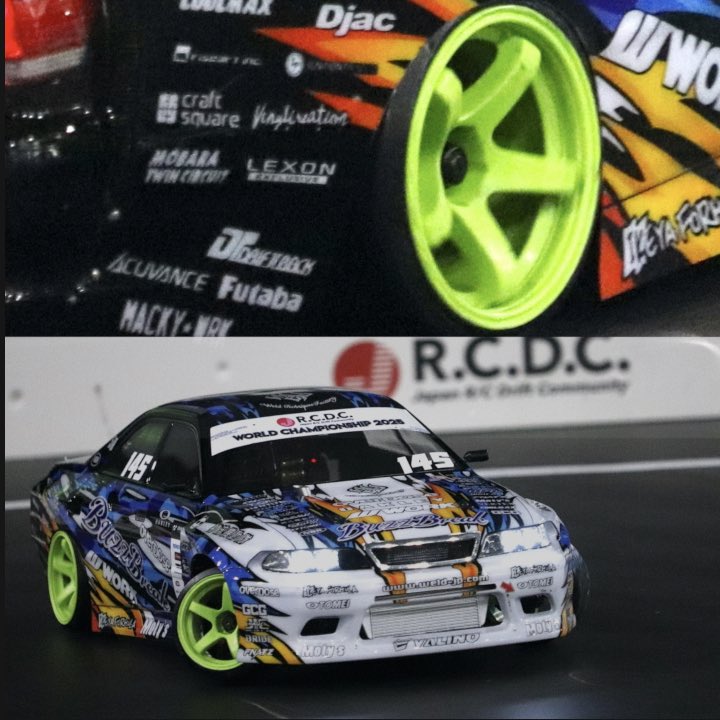 R.C.D.Cでも存在をあらわに
コントロールタイヤ30mmをはかせ
大会に挑んだ石井亮選手。

そして亮選手が曰くお気に入りのホイールBuzzBreakホイールGV117D‼️

<a href="/RyoWeld/">石井 亮🇯🇵RYO ISHII</a> 
<a href="/weld_overdose/">WeldxOVERDOSE</a> 

#石井亮選手 
#バズブレイク 
#ホイール